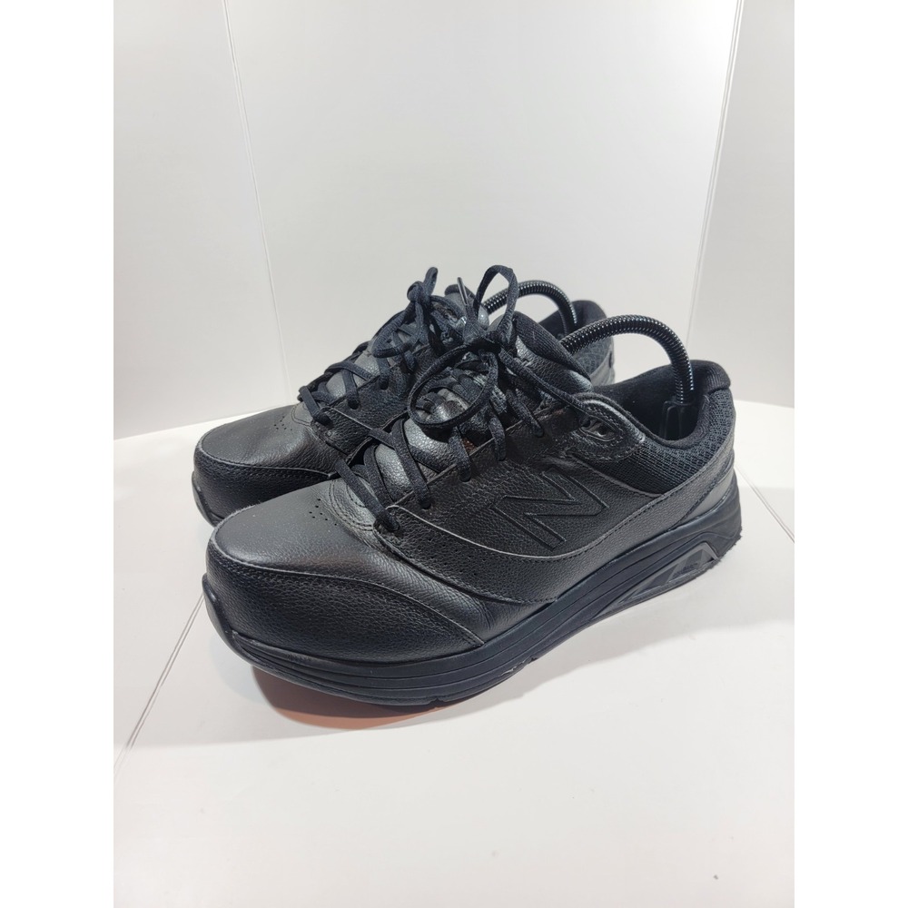 New Balance 928v3 Women's Size 9 2E Wide Black Leather Walking Shoes